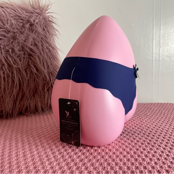 NWT - Medium - seamless panties lingerie underwear thong  - navy blue - Picture 4 of 4